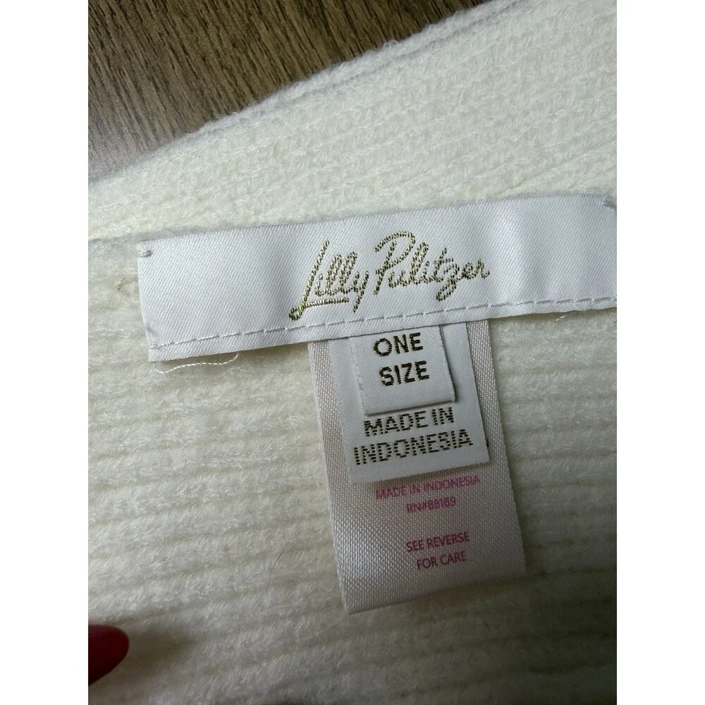 Lilly Pulitzer Embellished Pearl Rhinestone Scarf